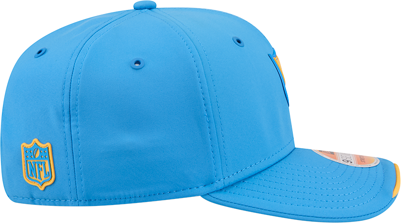 Los Angeles Chargers New Era 2026 NFL Sideline 9SEVENTY Throwback Logo Light Blue Adjustable Hat for Men product image 6,