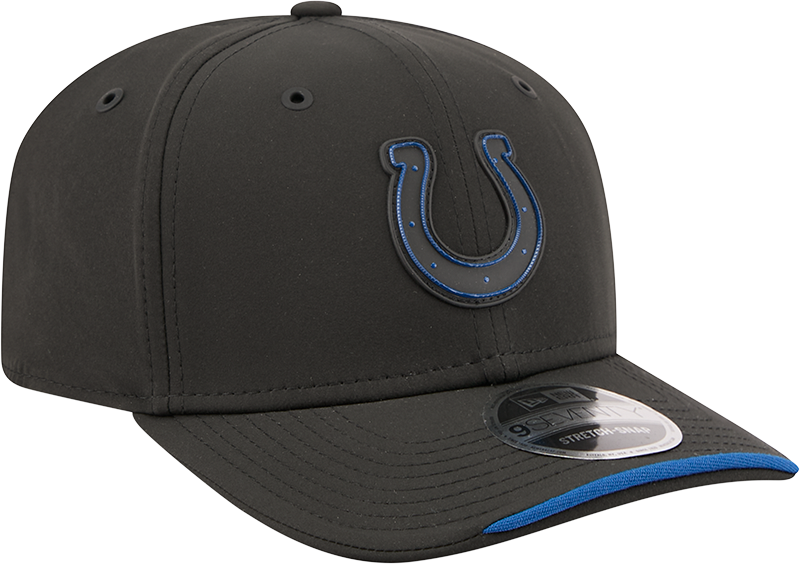 Indianapolis Colts New Era 2026 NFL Sideline 9SEVENTY Black Adjustable Hat for Men product image 3, provided for visual