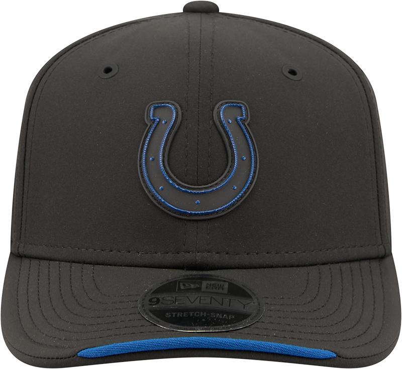 Indianapolis Colts New Era 2026 NFL Sideline 9SEVENTY Black Adjustable Hat for Men product image 2, provided for visual