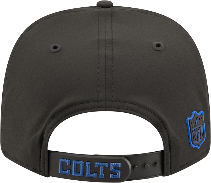 Indianapolis Colts New Era 2026 NFL Sideline 9SEVENTY Black Adjustable Hat for Men product image 4, provided for visual