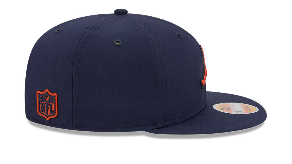 Chicago Bears New Era Navy B Logo 2026 NFL Sideline 9FIFTY Snapback Hat for Men product image 6, provided for visual