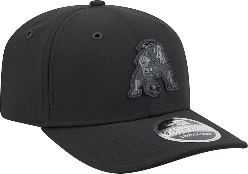 New England Patriots New Era 2026 NFL Sideline 9SEVENTY Black Alternate Logo Adjustable Hat for Men product image 3,