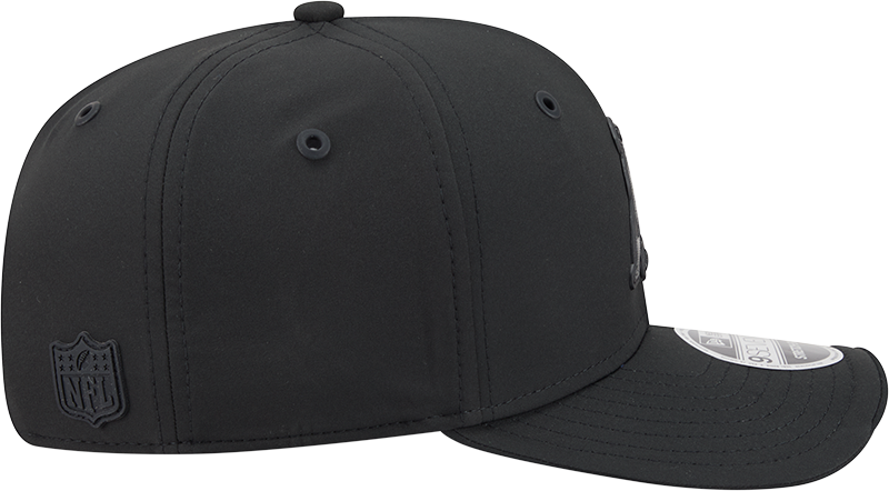 New England Patriots New Era 2026 NFL Sideline 9SEVENTY Black Alternate Logo Adjustable Hat for Men product image 6,