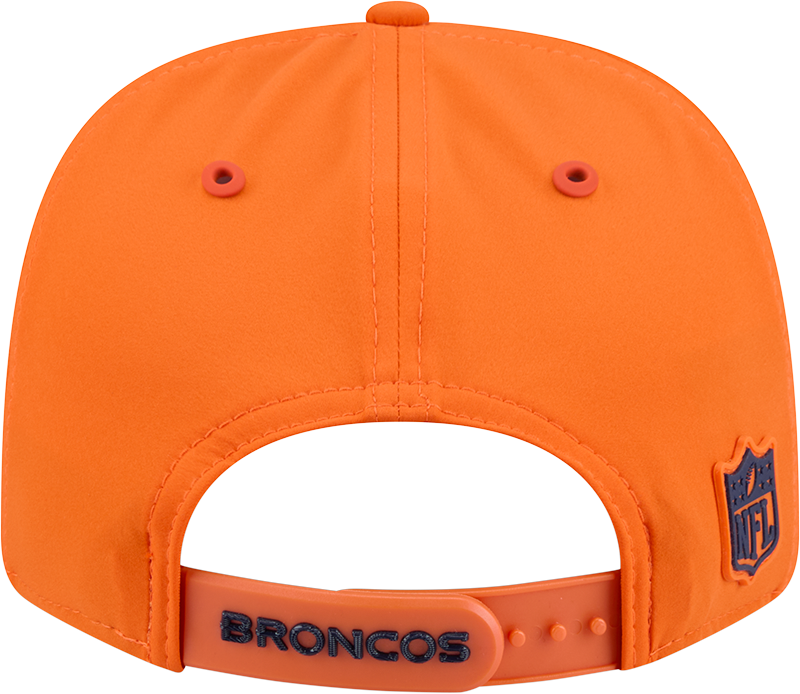 Denver Broncos New Era 2026 NFL Sideline 9SEVENTY Orange Adjustable Hat for Men product image 4, provided for visual