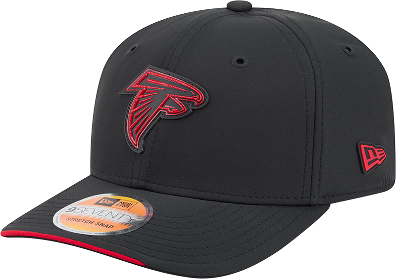 Atlanta Falcons New Era 2026 NFL Sideline 9SEVENTY Black Adjustable Hat for Men product image 1, provided for visual