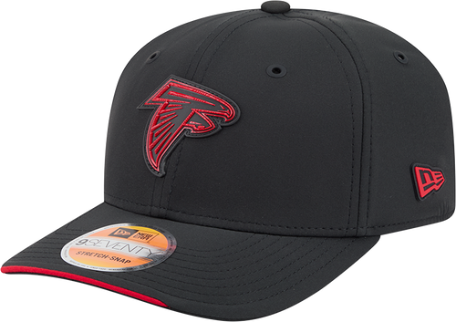 Atlanta Falcons New Era 2026 NFL Sideline 9SEVENTY Black Adjustable Hat for Men product image 1, provided for visual