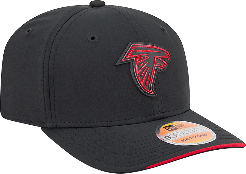 Atlanta Falcons New Era 2026 NFL Sideline 9SEVENTY Black Adjustable Hat for Men product image 3, provided for visual