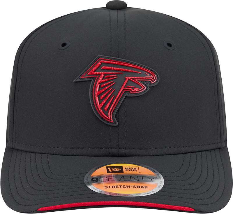 Atlanta Falcons New Era 2026 NFL Sideline 9SEVENTY Black Adjustable Hat for Men product image 2, provided for visual