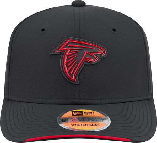 Atlanta Falcons New Era 2026 NFL Sideline 9SEVENTY Black Adjustable Hat for Men product image 2, provided for visual