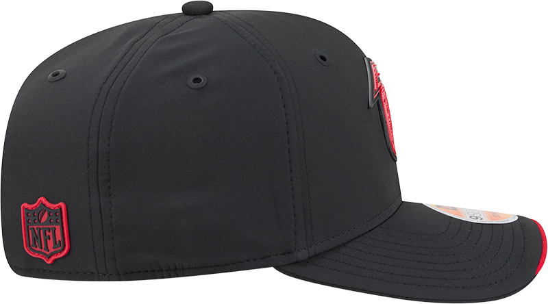 Atlanta Falcons New Era 2026 NFL Sideline 9SEVENTY Black Adjustable Hat for Men product image 7, provided for visual