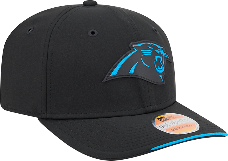 Carolina Panthers New Era 2026 NFL Sideline 9SEVENTY Black Adjustable Hat for Men product image 3, provided for visual