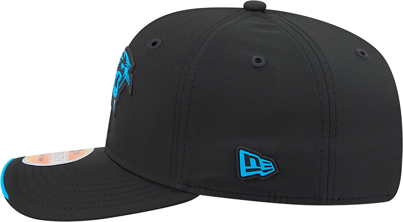 Carolina Panthers New Era 2026 NFL Sideline 9SEVENTY Black Adjustable Hat for Men product image 6, provided for visual