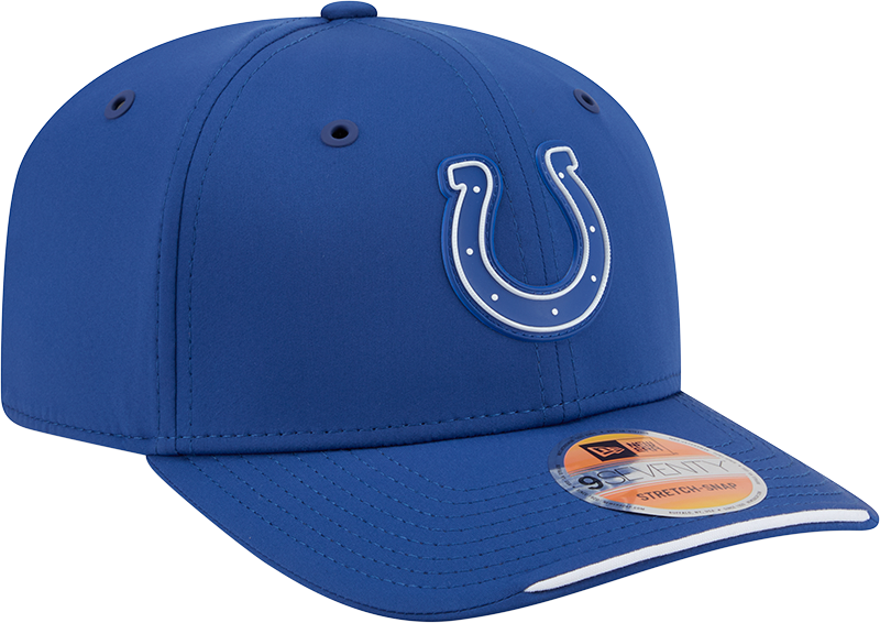 Indianapolis Colts New Era 2026 NFL Sideline 9SEVENTY Royal Blue Adjustable Hat for Men product image 3, provided for visual