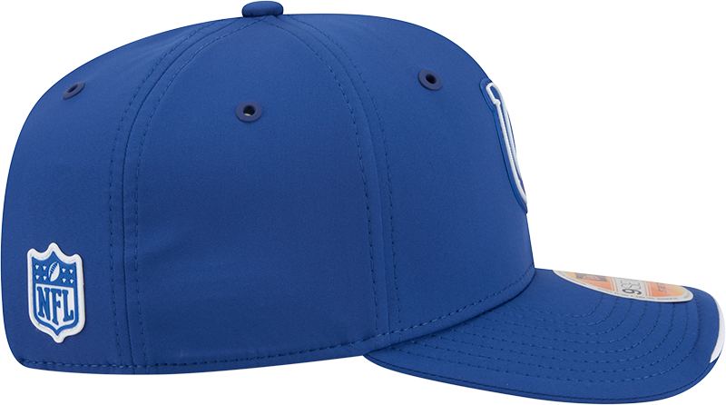 Indianapolis Colts New Era 2026 NFL Sideline 9SEVENTY Royal Blue Adjustable Hat for Men product image 6, provided for visual