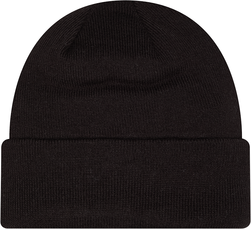 San Francisco 49ers Chrome 2026 Sideline Black New Era Knit Cuffed Knit product image 3, provided for visual reference and