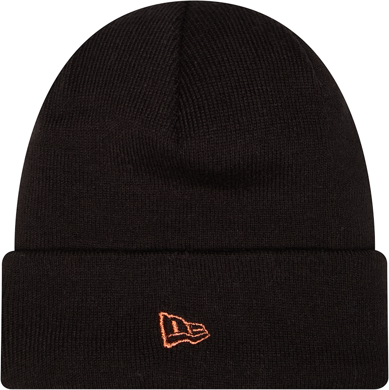 Chicago Bears Chrome 2026 Sideline Black New Era Knit Cuffed Knit product image 2, provided for visual reference and product