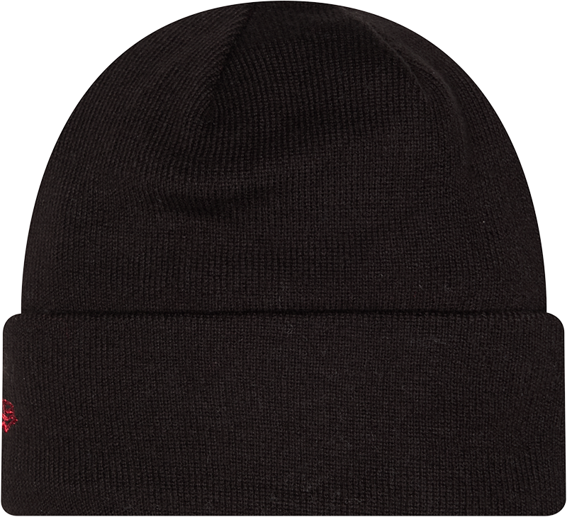 Buffalo Bills Chrome 2026 Sideline Black New Era Knit Cuffed Knit product image 3, provided for visual reference and product
