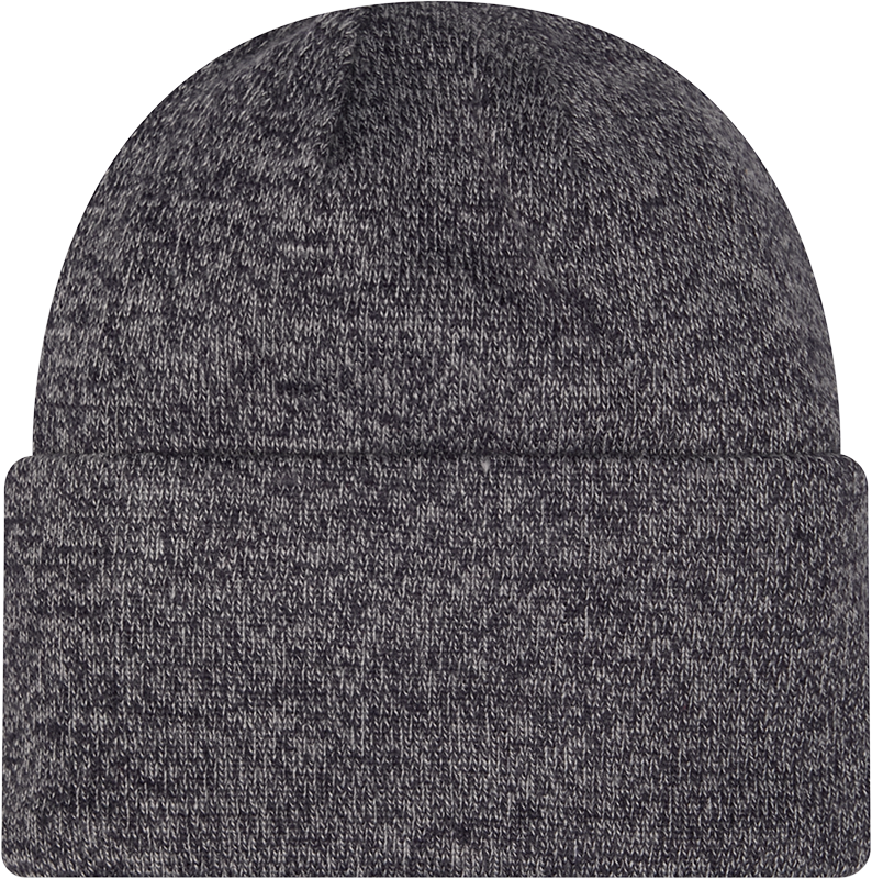 Chicago Bears Marled Navy New Era Knit Classic Cuffed Knit product image 2, provided for visual reference and product detail