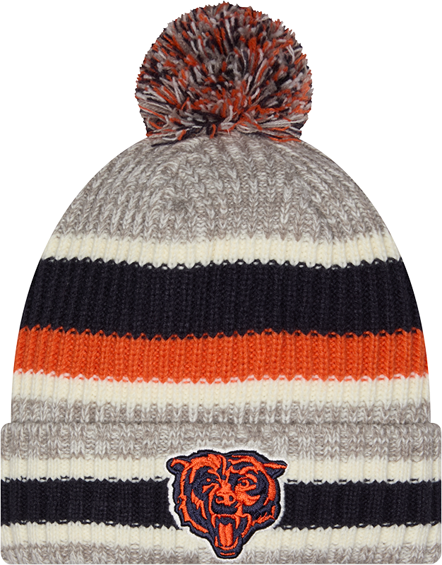 Chicago Bears Primary Logo Fan Pack Pom Knit product image 1, provided for visual reference and product detail review