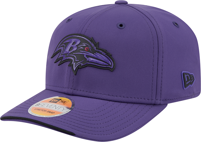 Baltimore Ravens New Era 2026 NFL Sideline 9SEVENTY Purple Adjustable Hat for Men product image 1, provided for visual