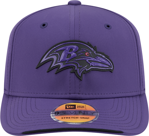 Baltimore Ravens New Era 2026 NFL Sideline 9SEVENTY Purple Adjustable Hat for Men product image 2, provided for visual