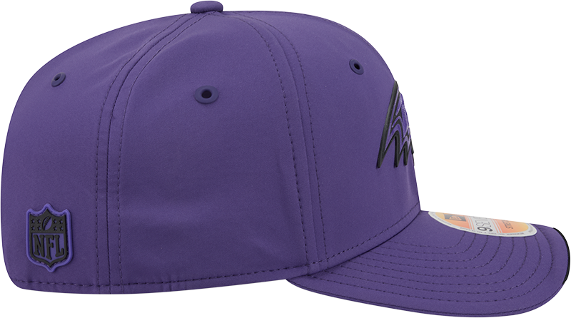 Baltimore Ravens New Era 2026 NFL Sideline 9SEVENTY Purple Adjustable Hat for Men product image 7, provided for visual