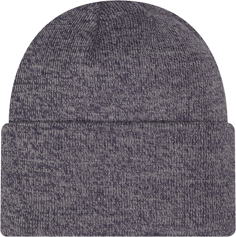 Illinois Fighting Illini New Era Marled Navy Cuffed Knit Hat product image 3, provided for visual reference and product