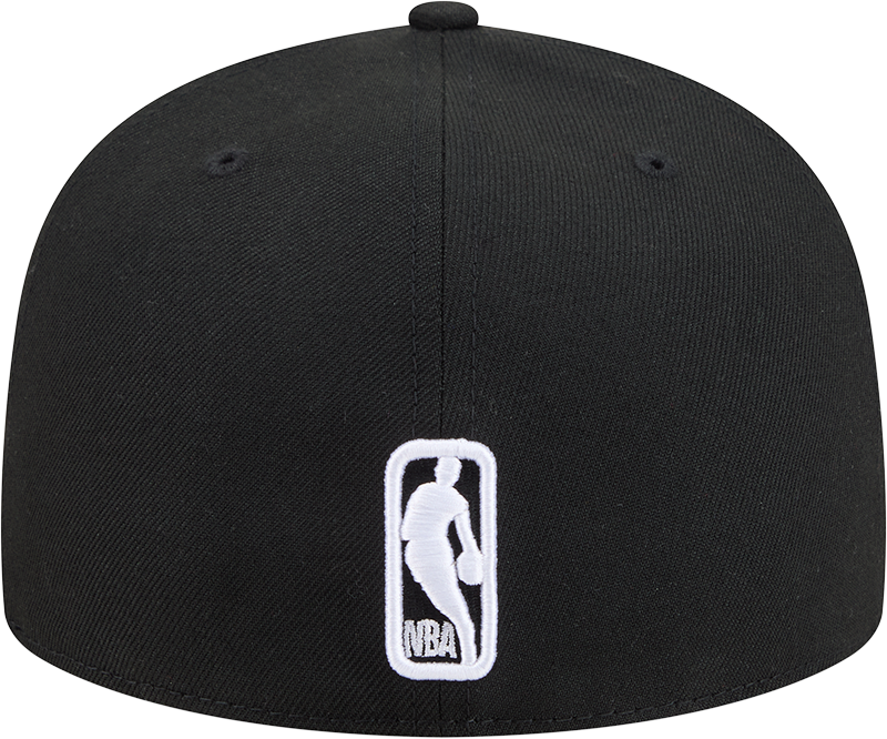 New York Knicks Black Basic New Era 59FIFTY Fitted Hat product image 4, provided for visual reference and product detail