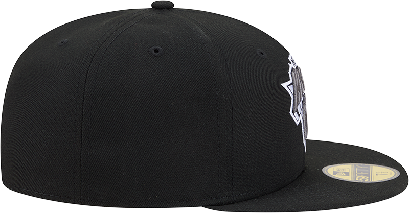 New York Knicks Black Basic New Era 59FIFTY Fitted Hat product image 6, provided for visual reference and product detail