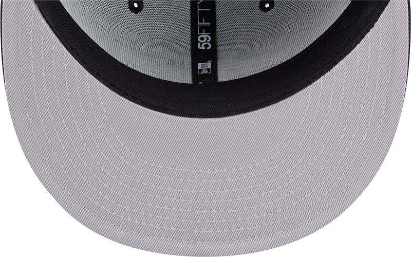 New Era Black/White Chicago Bears Graphite Logo 59FIFTY Fitted Hat for Men product image 7, provided for visual reference