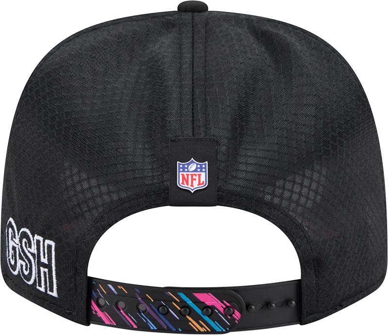 Chicago Bears New Era Black 2026 NFL Crucial Catch "B" Logo 9SEVENTY Adjustable Hat for Men product image 4, provided for
