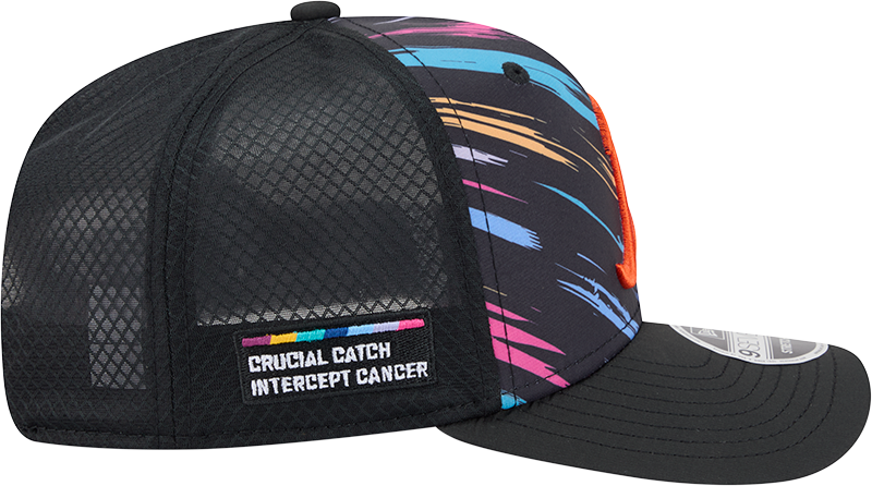 Chicago Bears New Era Black 2026 NFL Crucial Catch "B" Logo 9SEVENTY Adjustable Hat for Men product image 5, provided for