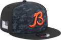Chicago Bears New Era 2026 Salute To Service 9FIFTY 'B' Logo Adjustable Snapback Hat - Black (Copy) product image 1,