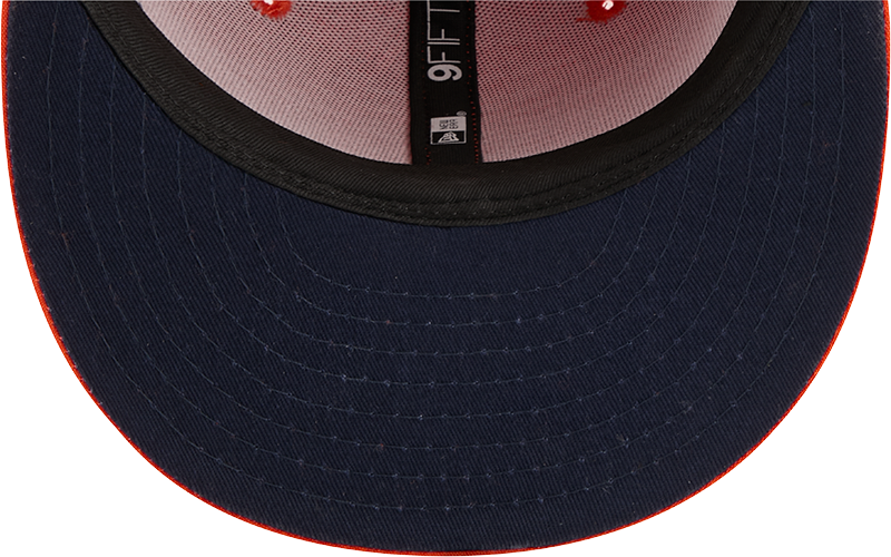 Chicago Bears New Era 2026 Rivalries Collection Fan Pack Helmet 9FIFTY Snapback Hat - Orange product image 7, provided for