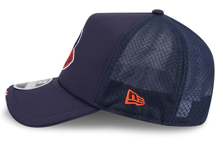 Chicago Bears New Era Navy 2026 Rivalry Apex 9FORTY Adjustable Trucker Hat for Men product image 6, provided for visual