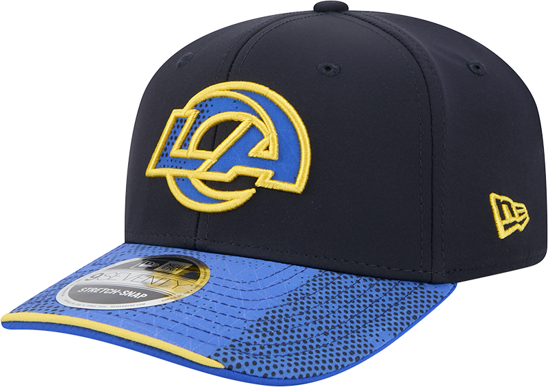 Los Angeles New Era 2026 NFL Rivalries 9SEVENTY Black Adjustable Hat for Men product image 1, provided for visual reference