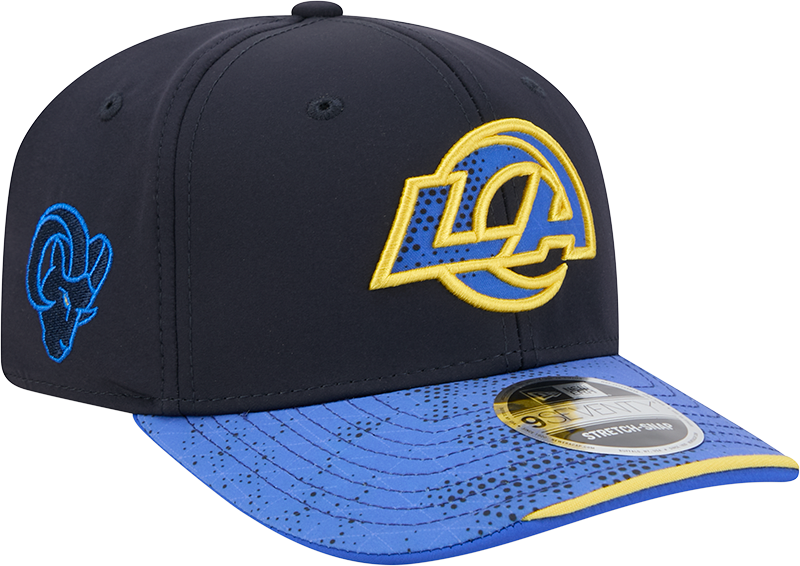 Los Angeles New Era 2026 NFL Rivalries 9SEVENTY Black Adjustable Hat for Men product image 3, provided for visual reference