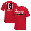 Chicago Blackhawks Jonathan Toews Red Freeze Speedwick Name & Number T-Shirt for Men product image 1, provided for visual