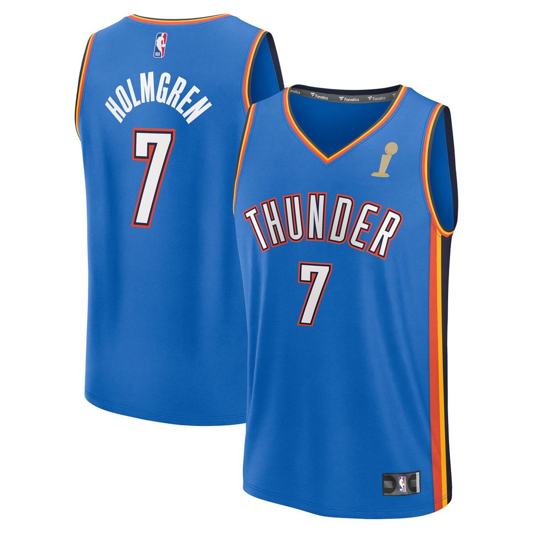 Oklahoma City Thunder Chet Holmgren Fanatics Youth 2025 NBA product image 1