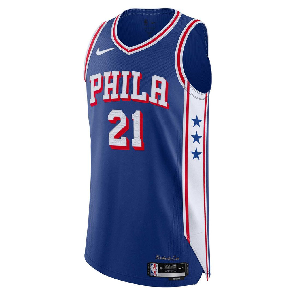 Philadelphia 76ers Joel Embiid Nike Authentic Jersey - Icon product image 2