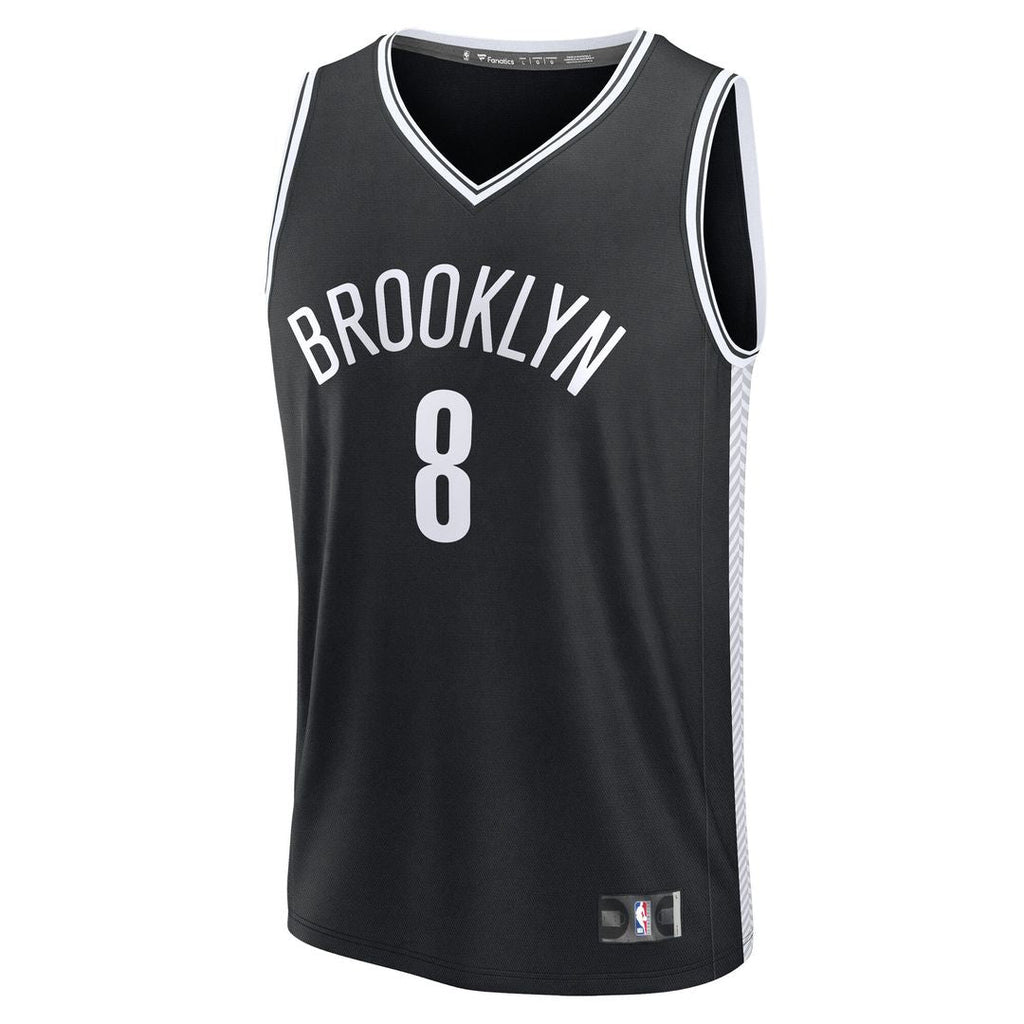 Brooklyn Nets Egor Dëmin Fanatics Fast Break Replica Jersey product image 2