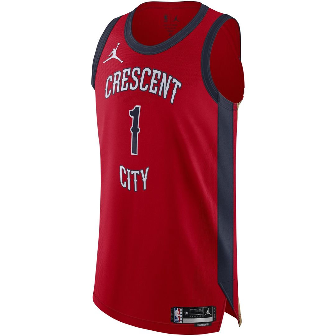 New Orleans Pelicans Zion Williamson Jordan Brand Authentic product image 2