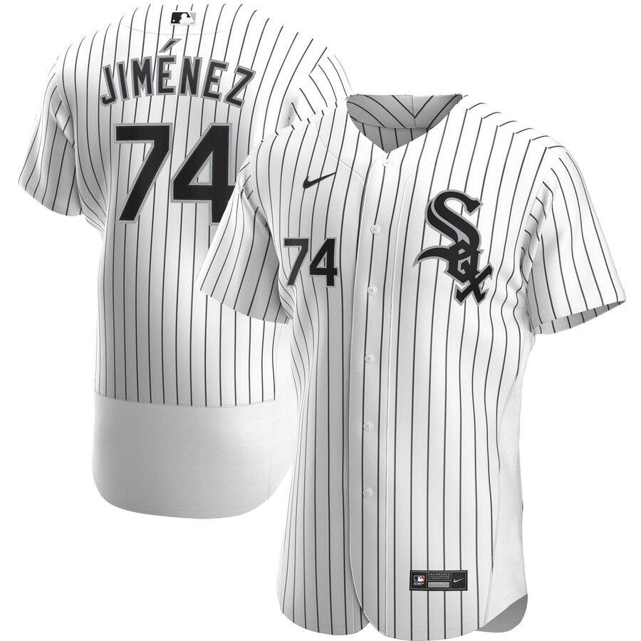 Chicago White Sox Eloy Jimenez Nike White Home Authentic Player Jersey for Men product image 1, provided for visual