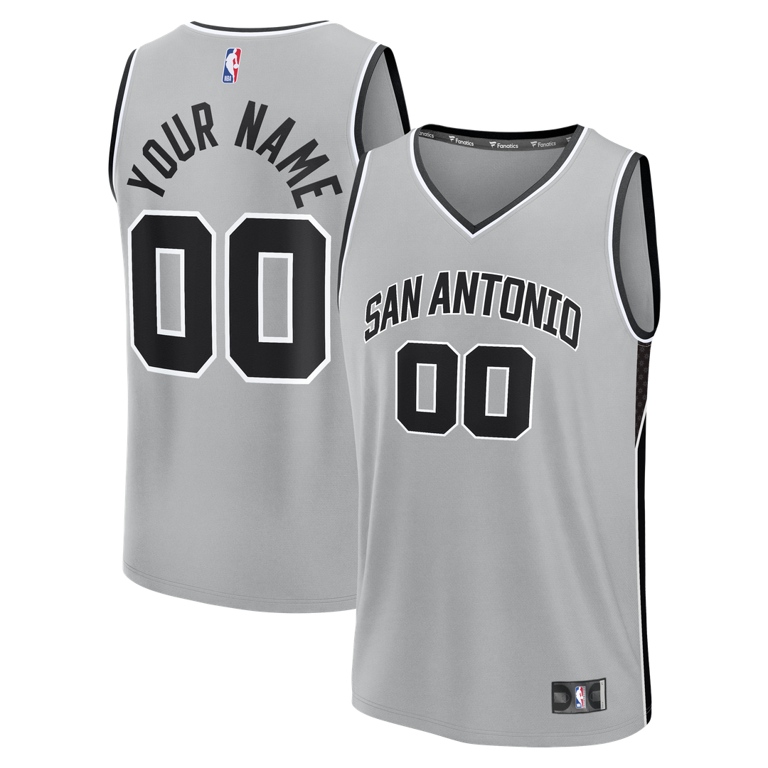 San Antonio Spurs Fanatics Youth Fast Break Custom Jersey product image 1