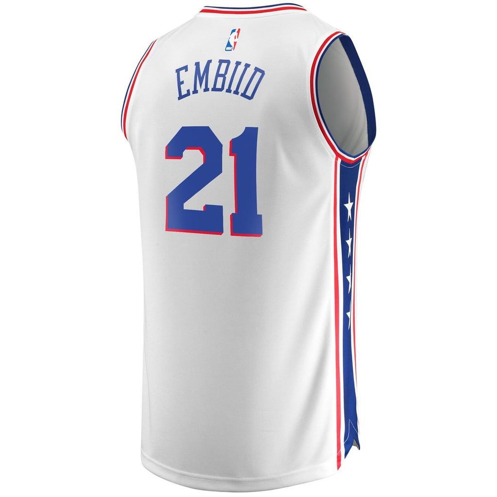 Philadelphia 76ers Joel Embiid Fanatics Replica Jersey product image 6