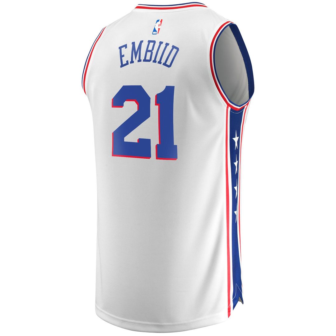 Philadelphia 76ers Joel Embiid Fanatics Replica Jersey product image 6