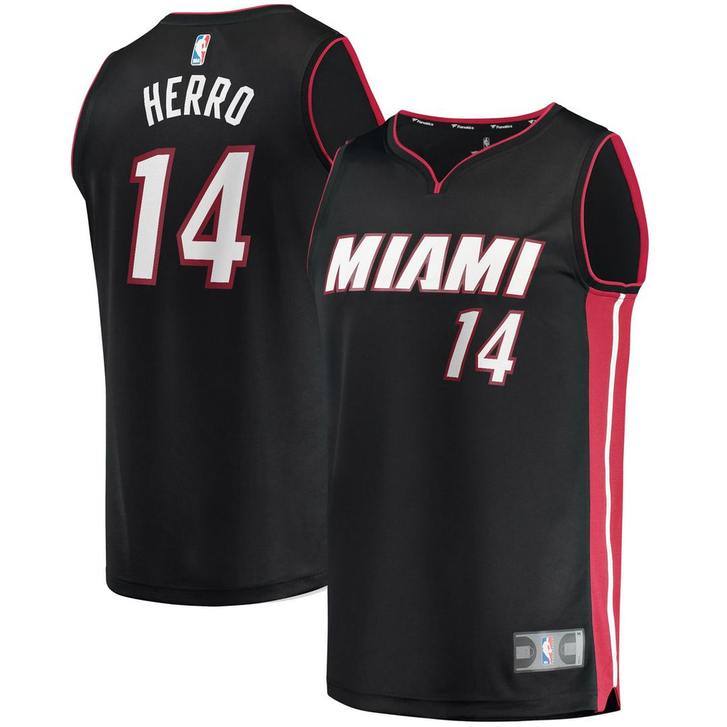 Miami Heat Tyler Herro Fanatics Fast Break Replica Jersey product image 1