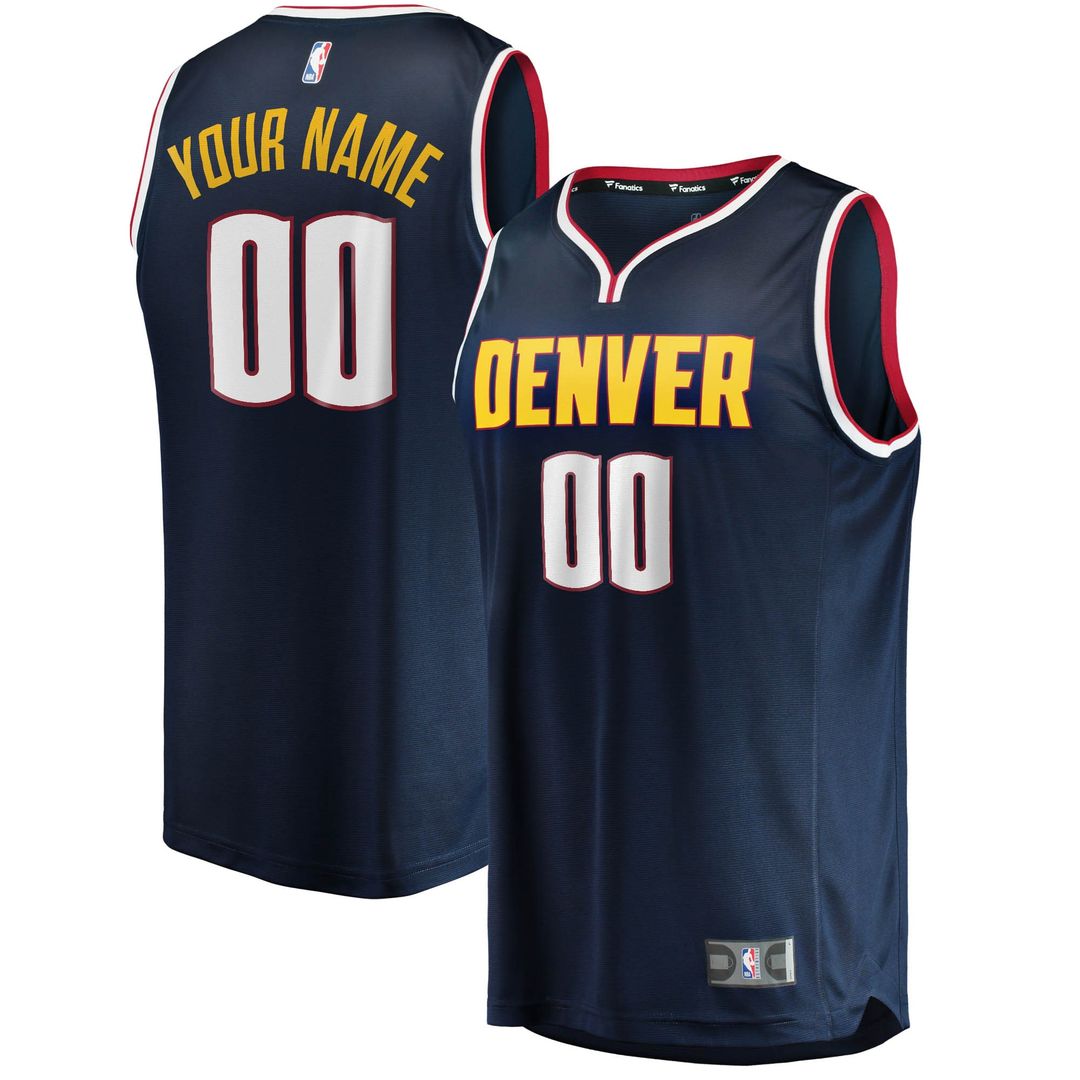 Denver Nuggets Fanatics Youth Fast Break Custom Replica product image 1