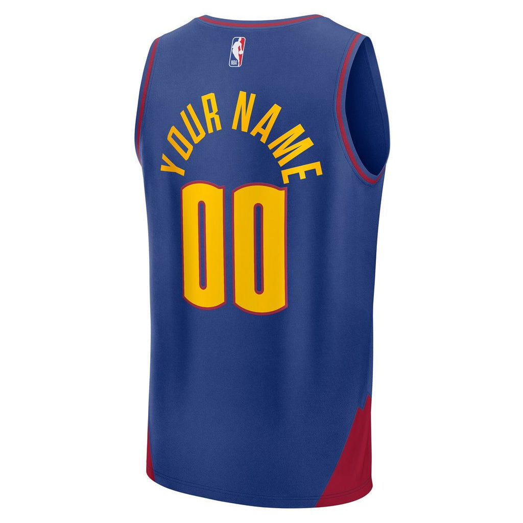 Denver Nuggets Fanatics Fast Break Custom Jersey - Icon product image 9