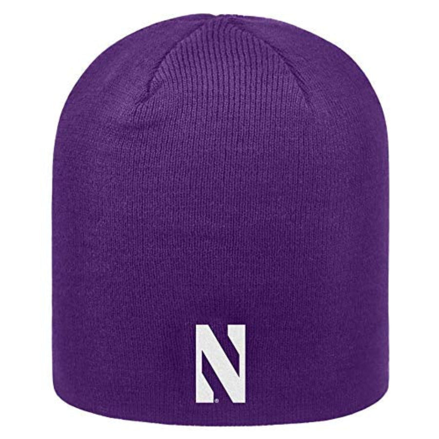 Northwestern Wildcats Top of the World EZ DOZIT Beanie product image 1, provided for visual reference and product detail